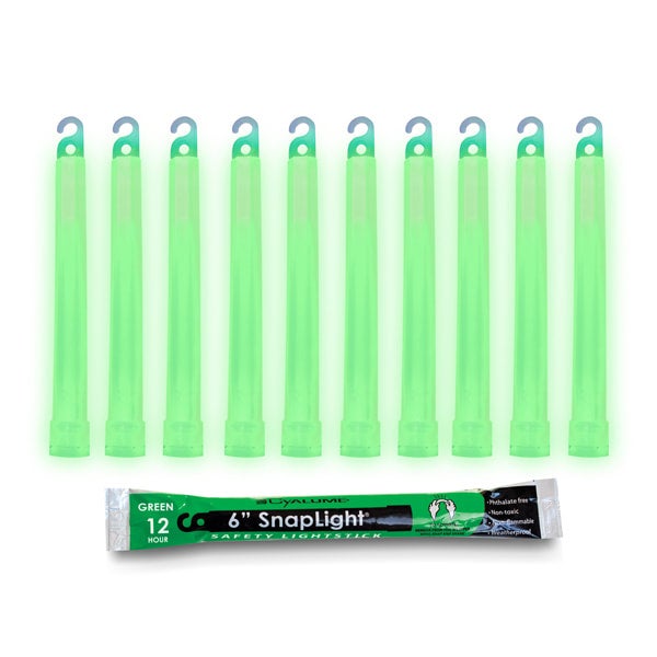 Cyalume Snaplight, 6 Inch, Green