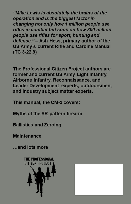 CM-3 AR Pattern Rifle and Carbine by Mike Lewis