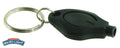 Photon Micro-Light LED Keychain Flashlight, Black w/ Covert Lens, Red Beam